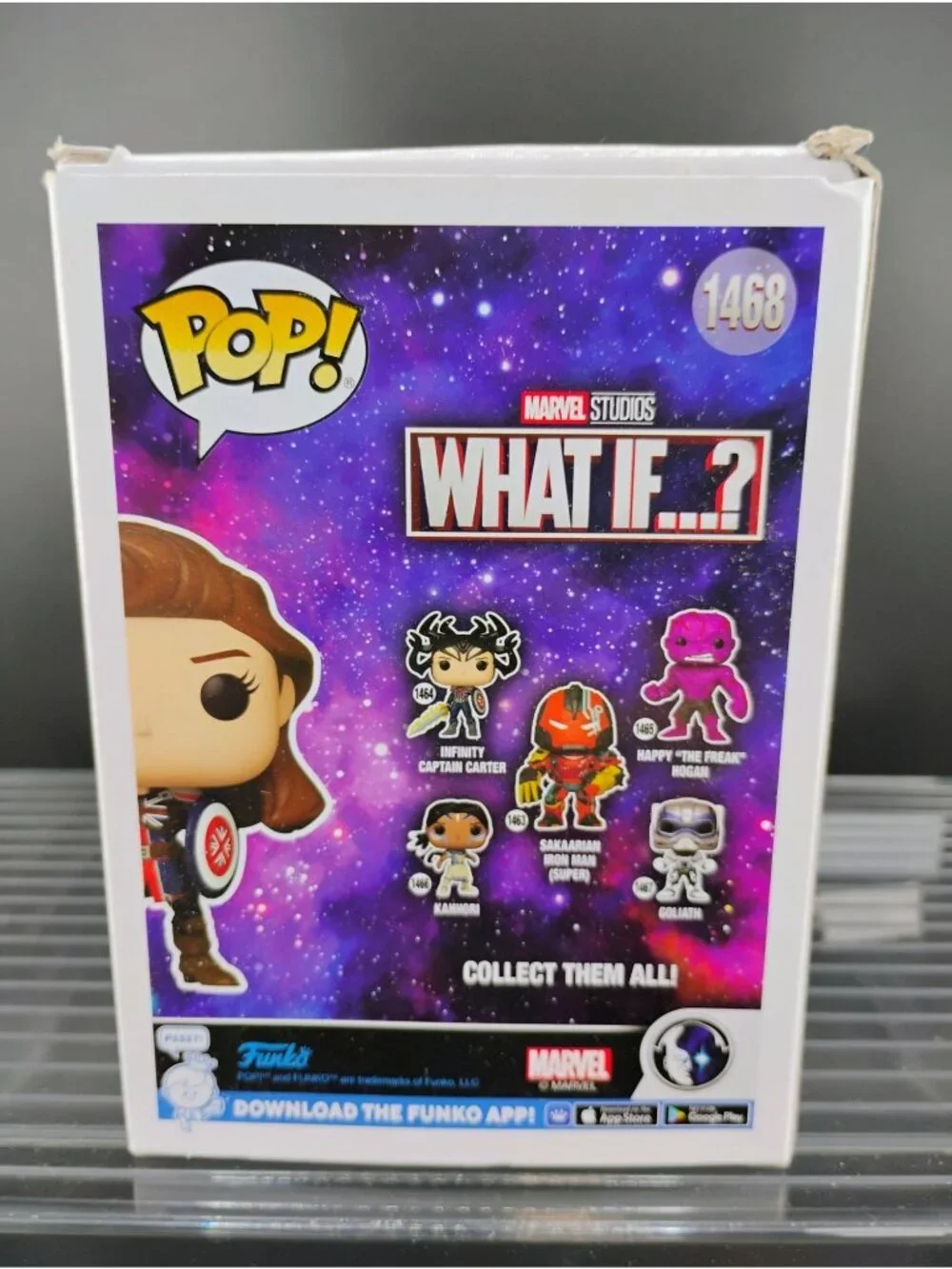 Funko Pop Captain Carter Marvel What If Target Exclusive 1468